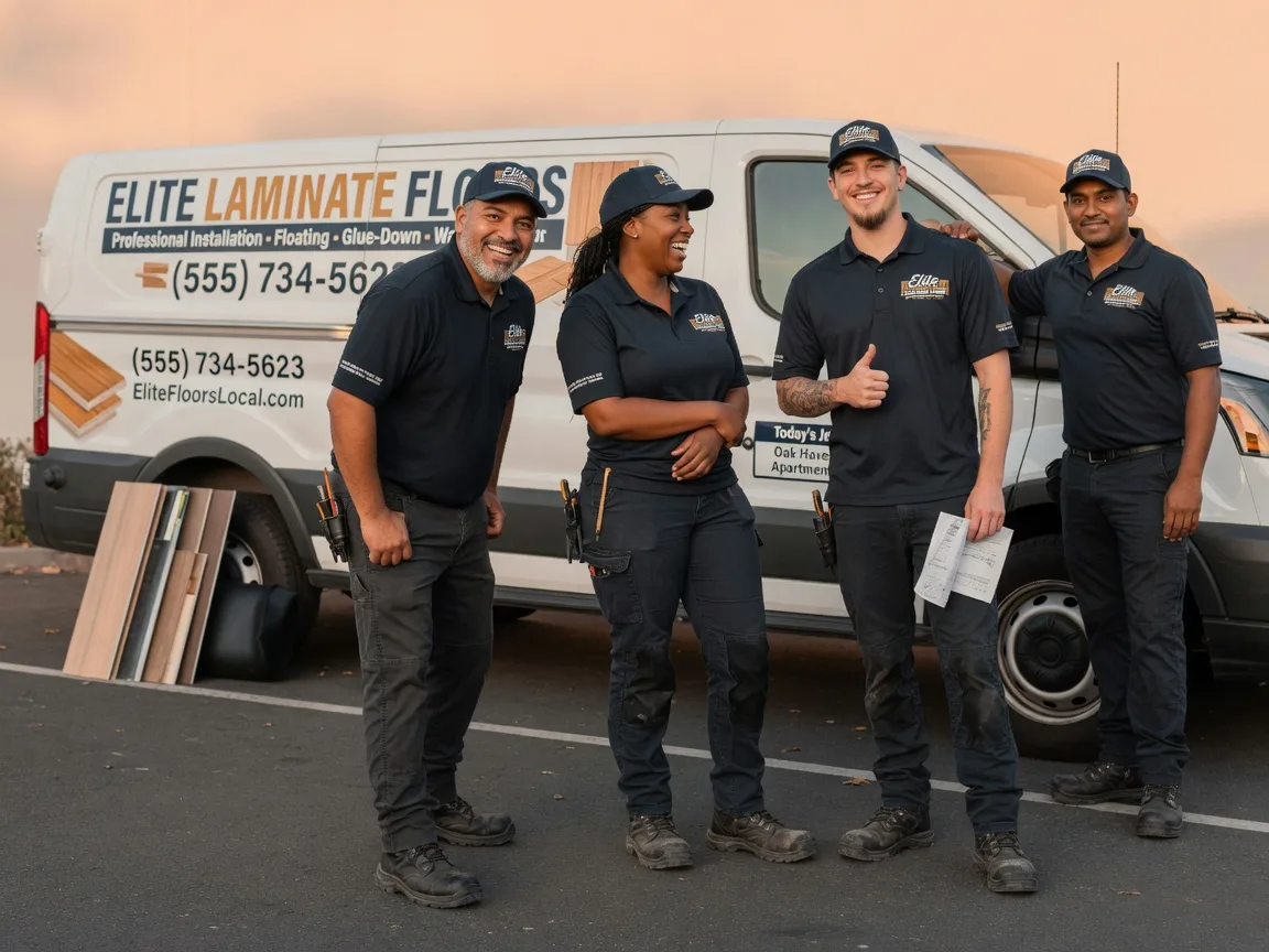 Laminate flooring installation company in Lakeview, OH